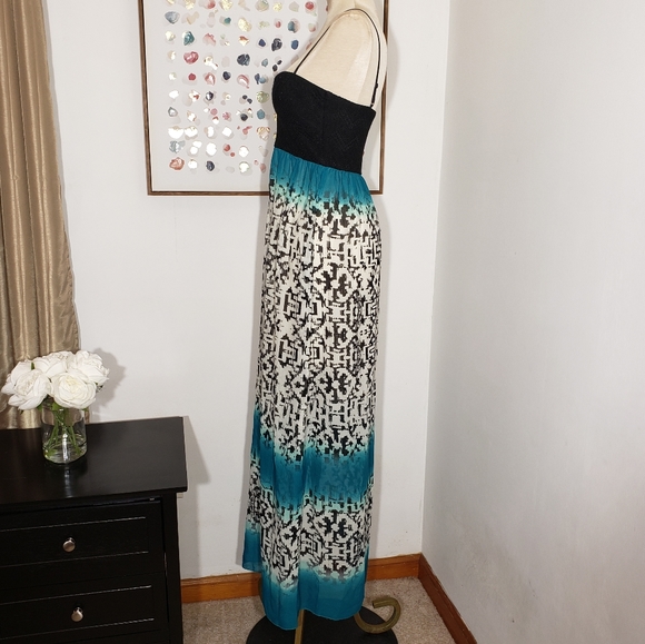 Three Pink Hearts maxi dress size XS - Picture 5 of 6